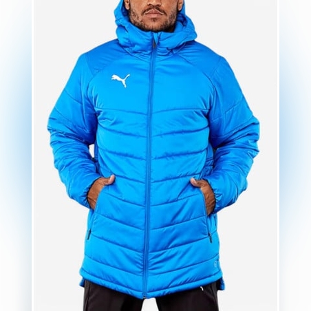 PUMA Liga Sideline Bench Jacket Blue