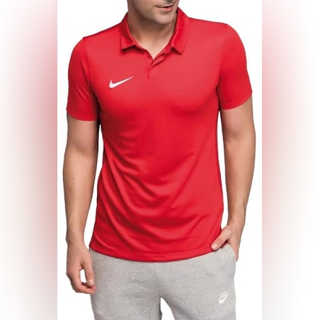 NIKE Dry Academy 18 Short Sleeve Polo Red