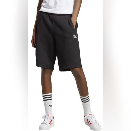 ADIDAS x Real Madrid Essentials Trefoil Shorts Black