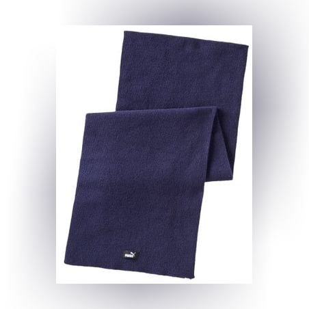 PUMA Long Knit Scarf Navy