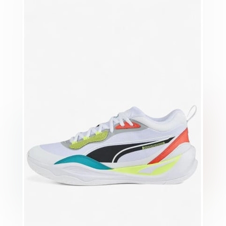 PUMA Playmaker Pro Basketball Shoes White/Multi