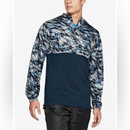 UNDER ARMOUR SportStyle Wind Anorak Blue