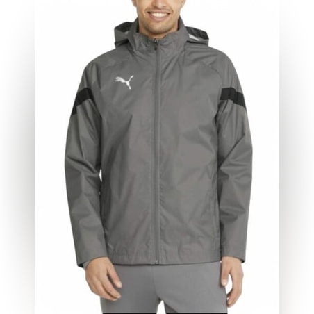 PUMA TeamFINAL All Weather Jacket Grey