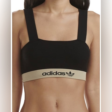 ADIDAS Originals Trefoil Bralette Black