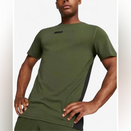 PUMA Strength DriRelease Training Tee Green