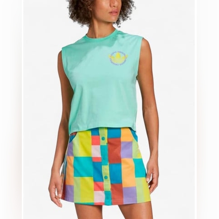 ADIDAS Originals Summer Surf Crop Top Green