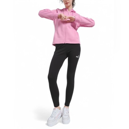 PUMA Metallic Fl Tracksuit Pink/Black