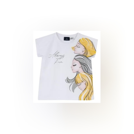 CHICCO Girls Tee White/Multi