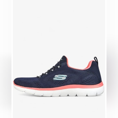 SKECHERS Summits Perfect Views Shoes Navy/Pink