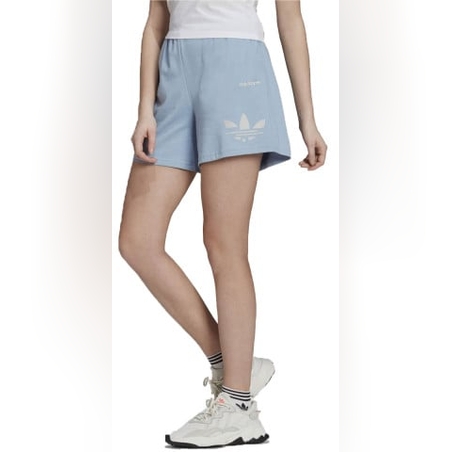 ADIDAS Originals Adicolor Shattered Trefoil Shorts Blue