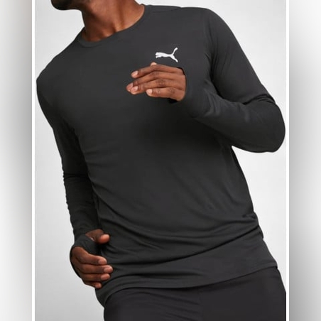 PUMA Run Favorite Blouse Black