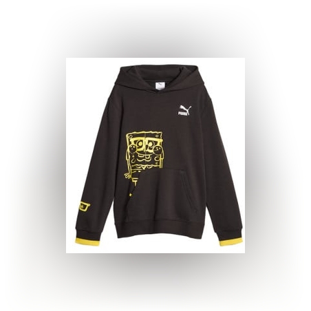 PUMA x Spongebob Squarepants Hoodie Black