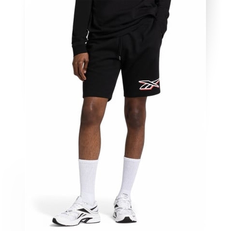 REEBOK Vector Pack Identity Logo Shorts Black