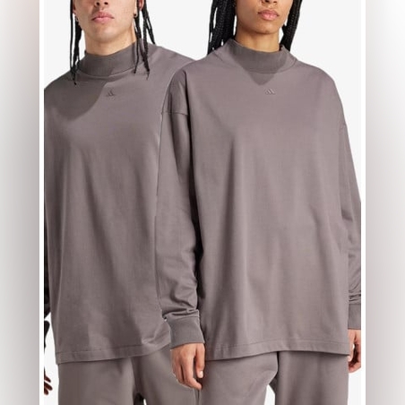 ADIDAS Basketball Sweatshirt Brown