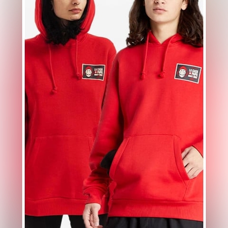 REEBOK x La Casa de Papel Unisex Hoodie Red