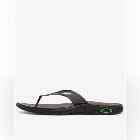 OAKLEY Ellipse Flip Flops Green/Black