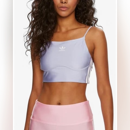 ADIDAS Originals 3-Stripes Training Top Purple