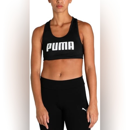 PUMA Mid Impact 4Keeps Training Bra Black W