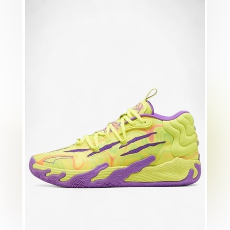 PUMA x LaMelo Ball Mb.03 Basketball Shoes Yellow/Purple