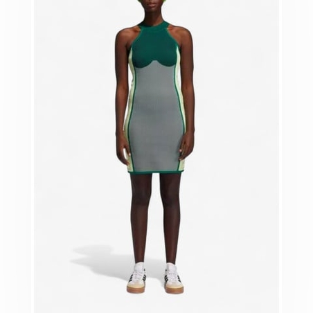 ADIDAS x Ivy Park Knit Logo Dress Green/Multi
