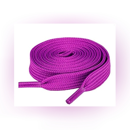 SALAMANDER Flat Laces Pink 140cm
