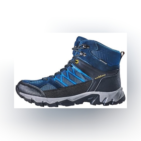 BLACK CREVICE Trekking High Waterproof Shoes Blue/Orange