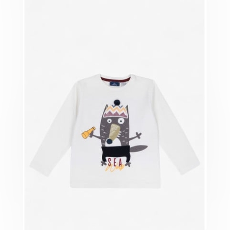 CHICCO Boys Sea Wolf Blouse White