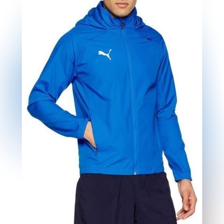PUMA Liga Training Rain Jacket Blue