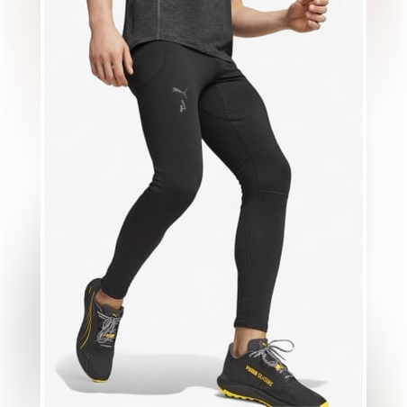 PUMA Seasons Microfleece Integral Leggings Black