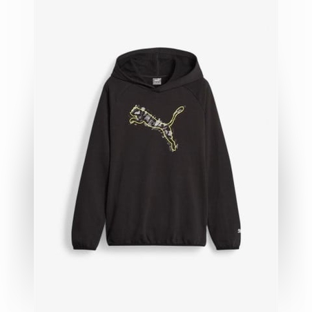 PUMA Active Sports Hoodie Black