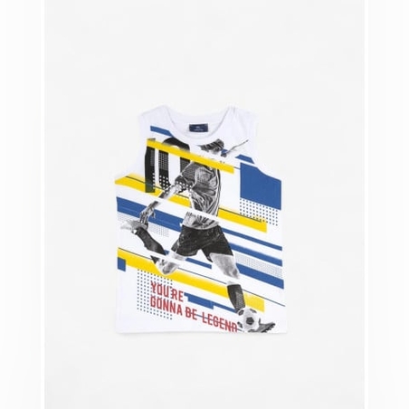 CHICCO Boys Tank White/Blue