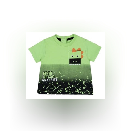 CHICCO Boys Tee Light Green/Black