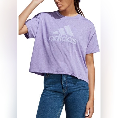 ADIDAS Sportswear Future Icons Winners Tee Purple