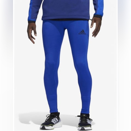 ADIDAS Cold.Dry Techfit Long Tights Blue