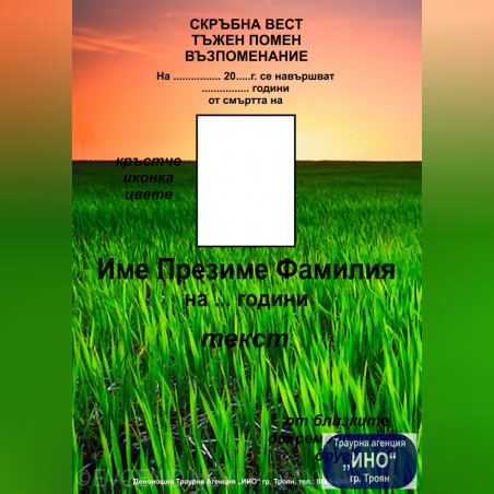 некролог пълноцветен - 88