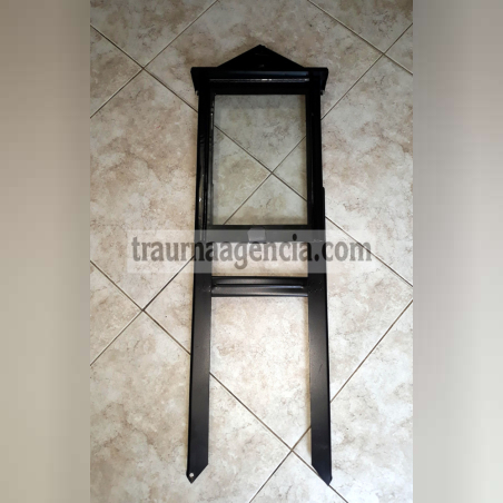 Надгробна рамка за снимка на крака - метална