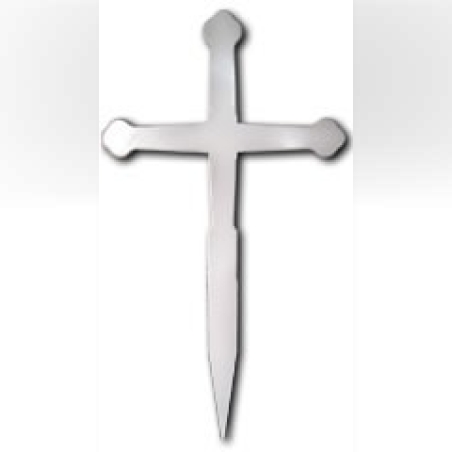 НАДГРОБЕН   КРЪСТ  БЯЛ