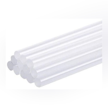 Силиконови пръчки  - 11 мм (прозрачни)