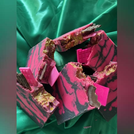 “Шоколадово малиново съблазън” – Натурален сапун