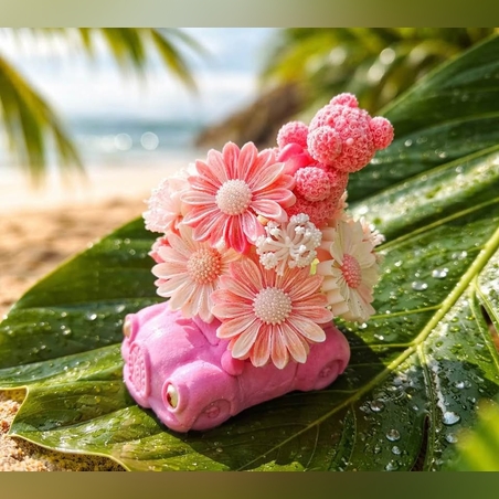 Букети за абитуриенти   три де количка със сапунени цветя