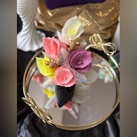 Букети кала за 8 март от сапун като малки шедьоври!