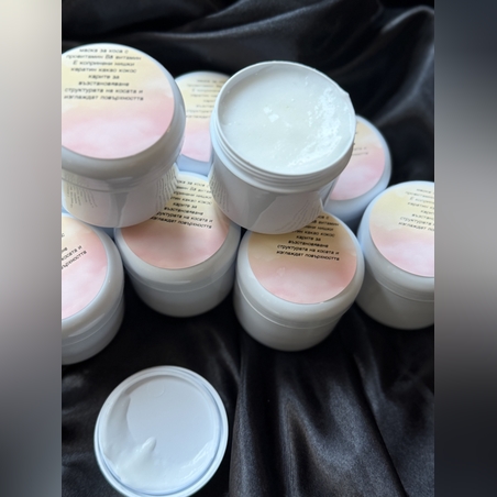 Маска за коса с витамин Е, провитамин B5, копринени нишки и хидролизиран кератин