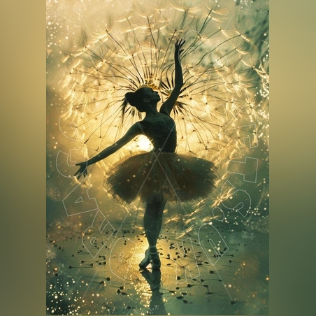 Балет с глухарчета А3 Dragonfly Crafts