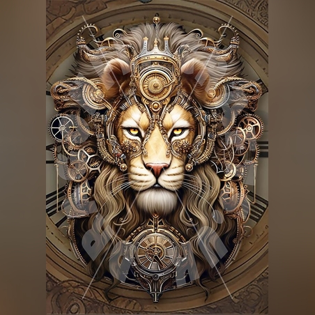 Стиймпънк Лъв А2 Dragonfly Crafts