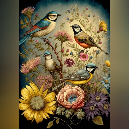 Птичи каприз А3 Dragonfly Crafts