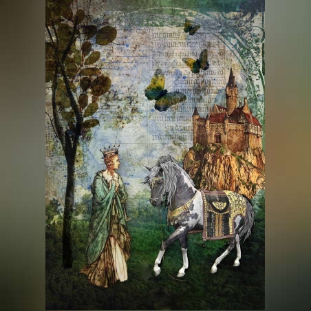 Декупажна хартия Decoupage Queen А4-DQ14