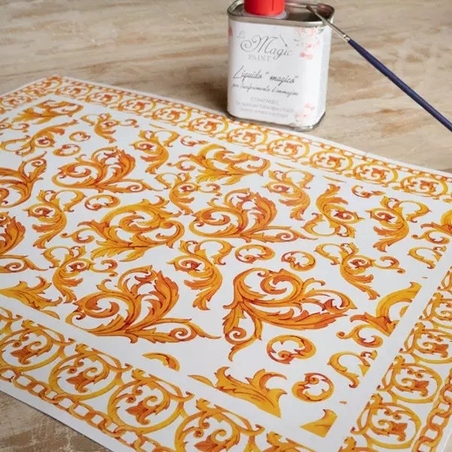 Хартия за трансфер Magic paint Фантазия Амбър Барок