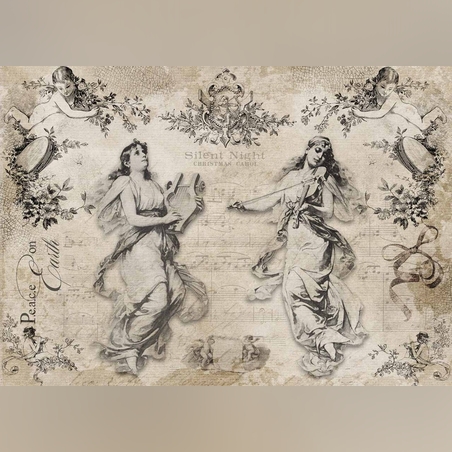 Декупажна хартия Decoupage Queen А3-DQ9