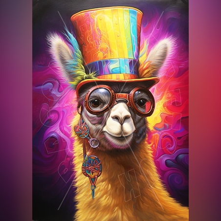 Цветна Алпака-2 А3 Dragonfly Crafts