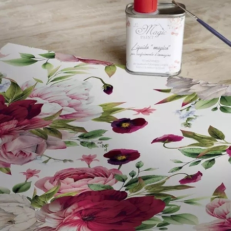 Хартия за трансфер Magic paint Флора Букет